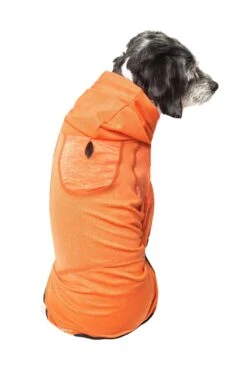 Pet Life ® Active 'Pawsterity' Mediumweight 4-Way-Stretch Yoga Fitness Dog Tracksuit Hoodie -Tropiclean Store pet life r active pawsterity heathered performance 4 way stretch two toned full bodied hoodie 705261