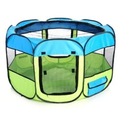 Pet Life ® 'All-Terrain' Lightweight Easy Folding Wire-Framed Collapsible Travel Pet Dog Playpen Crate -Tropiclean Store pet life r all terrain lightweight easy folding wire framed collapsible travel pet dog playpen crate 207167