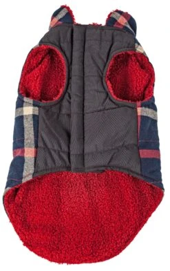 Pet Life ® 'Allegiance' Classical Insulated Plaid Fashion Dog Jacket -Tropiclean Store pet life r allegiance classical plaided insulated dog coat jacket 791574