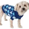 Pet Life ® 'Argyle Style' Ribbed Knitted Fashion Designer Dog Sweater -Tropiclean Store pet life r argyle style ribbed knitted fashion designer dog sweater 306884