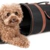 Pet Life ® 'Bark Avenue' Cylindrical Airline Approved Fashion Designer Posh Pet Dog Carrier -Tropiclean Store pet life r bark avenue cylindrical airline approved fashion designer posh pet dog carrier 193512