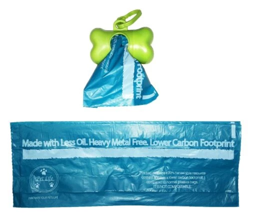 Pet Life ® 'Bio-Hybrid' 100% Recyclable Thermoplastic And Polyethylene Carbon Reduced Eco-Friendly Pet Cat Dog Waste Bags From Renewable Thermoplastic Starch - Dispenser And 2 Pack Of Rolls -Tropiclean Store pet life r bio hybrid 100 recyclable thermoplastic and polyethylene carbon reduced eco friendly pet cat dog waste bags from renewable thermoplastic starch dispenser and 2 449721