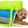 Pet Life ® 'Bubble-Poly' Tri-Colored Winter Insulated Fashion Designer Pet Dog Carrier -Tropiclean Store pet life r bubble poly tri colored winter insulated fashion designer pet dog carrier 822644