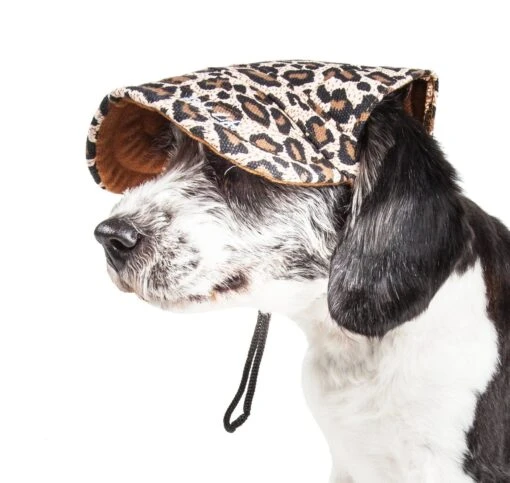 Pet Life ® 'Cheetah Bonita' Cheetah Patterned Uv Protectant Adjustable Fashion Dog Hat Cap -Tropiclean Store pet life r cheetah bonita cheetah patterned uv protectant adjustable fashion dog hat cap 656890