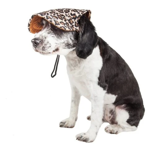 Pet Life ® 'Cheetah Bonita' Cheetah Patterned Uv Protectant Adjustable Fashion Dog Hat Cap -Tropiclean Store pet life r cheetah bonita cheetah patterned uv protectant adjustable fashion dog hat cap 850796