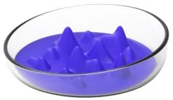 Pet Life ® 'Cirlicue' Mountain Shaped Modern Slow Feeding Pet Bowl -Tropiclean Store pet life r cirlicue mountain shaped modern slow feeding pet bowl 459452