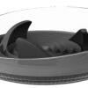 Pet Life ® 'Cirlicue' Shark Fin Shaped Modern Slow Feeding Pet Bowl -Tropiclean Store pet life r cirlicue shark fin shaped modern slow feeding pet bowl 656228