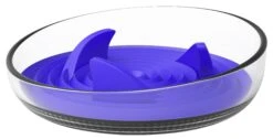 Pet Life ® 'Cirlicue' Shark Fin Shaped Modern Slow Feeding Pet Bowl -Tropiclean Store pet life r cirlicue shark fin shaped modern slow feeding pet bowl 739636