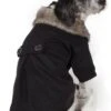 Pet Life ® 'Coast-Guard' Buttoned Fashion Faux-Fur Collared Wool Dog Coat -Tropiclean Store pet life r coast guard buttoned fashion faux fur collared wool dog coat 289031