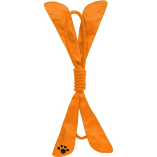 Pet Life ® 'Extreme Bow' Sporty Rope And Squeak Dog Toy -Tropiclean Store pet life r extreme bow eco friendly natural jute sporty durable squeak tugging pet dog rope toy 493603