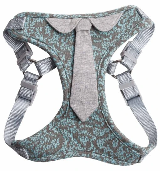 Pet Life ® 'Fidomite' Mesh Reversed And Adjustable Fashion Dog Harness W/ Designer Neck Tie -Tropiclean Store pet life r fidomite mesh reversible and breathable adjustable dog harness w designer neck tie 262575