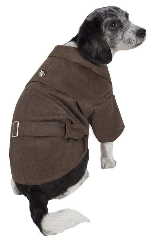 Pet Life ® 'Galore Back-Buckled' Fashion Wool Dog Jacket Coat -Tropiclean Store pet life r galore back buckled fashion wool dog jacket coat 694653 scaled