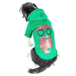 Pet Life ® LED Lighting 'Cool Santa Shades' Hooded Dog Costume Sweater W/ Included Batteries -Tropiclean Store pet life r led lighting cool santa shades hooded dog costume sweater w included batteries 649154