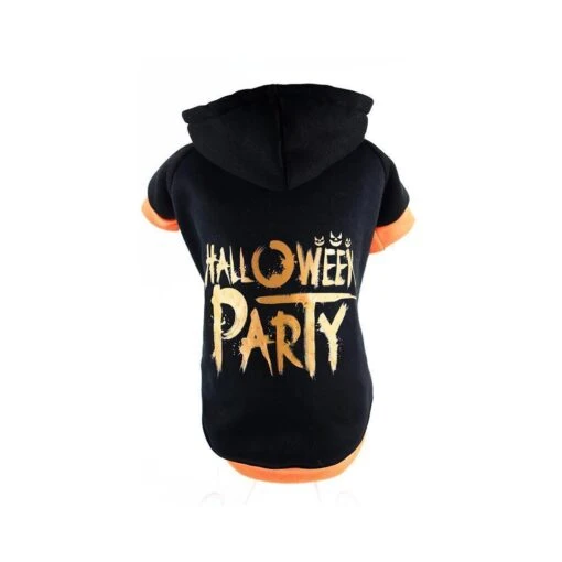 Pet Life ® LED Lighting Halloween Party Hooded Dog Costume Sweater W/ Included Batteries -Tropiclean Store pet life r led lighting halloween party hooded dog costume sweater w included batteries 968359