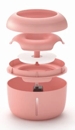 Pet Life ® 'Moda-Pure' Ultra-Quite Filtered Dog And Cat Fountain Waterer -Tropiclean Store pet life r moda pure ultra quite filtered dog and cat fountain waterer 965863