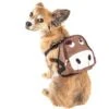 Pet Life ® 'Mooltese' Large-Pocketed Animated Fashion Dog Harness Backpack -Tropiclean Store pet life r mooltese large pocketed compartmental animated dog harness backpack 786081