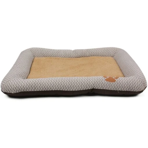 Pet Life ® 'Neutral Carpentry' Fashion Designer Nano-Silver Anit-Bacterial Pet Dog Bed Lounge -Tropiclean Store pet life r neutral carpentry fashion designer nano silver anit bacterial pet dog bed lounge 971921