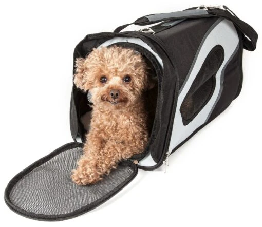 Pet Life ® 'Phenom-Air' Airline Approved Collapsible Fashion Designer Pet Dog Carrier -Tropiclean Store pet life r phenom air airline approved collapsible fashion designer pet dog carrier 885007