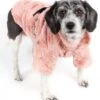 Pet Life ® 'Pink-Mink' Luxury Designer Dog Coat -Tropiclean Store pet life r pink mink luxury designer dog coat 368686