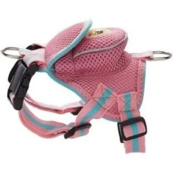 Pet Life ® 'Pocket Bark' Reflective Adjustable Fashion Pet Dog Harness W/ Hook-and-Loop Pouch And Dual Harness Rings -Tropiclean Store pet life r pocket bark reflective adjustable fashion pet dog harness w velcro pouch and dual harness rings 614913