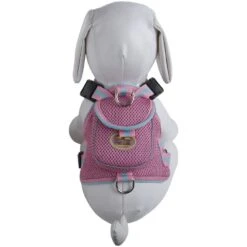 Pet Life ® 'Pocket Bark' Reflective Adjustable Fashion Pet Dog Harness W/ Hook-and-Loop Pouch And Dual Harness Rings -Tropiclean Store pet life r pocket bark reflective adjustable fashion pet dog harness w velcro pouch and dual harness rings 806010