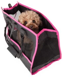 Pet Life ® 'Posh Paw' Elegant Leatherette Designer Fashion Travel Pet Dog Carrier Tote -Tropiclean Store pet life r posh paw elegant leatherette designer fashion travel pet dog carrier tote 697371