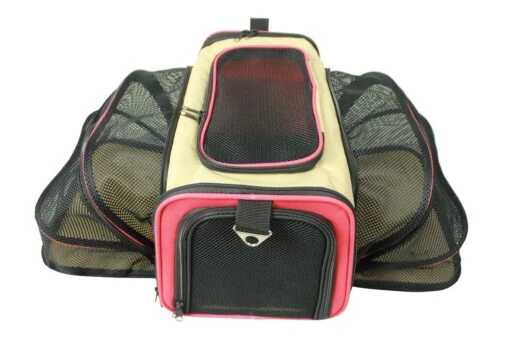 Pet Life ® 'Roomeo' Airline Approved Dual Expandable And Folding Collapsible Fashion Travel Pet Dog Carrier Crate -Tropiclean Store pet life r roomeo airline approved dual expandable and folding collapsible fashion travel pet dog carrier crate 646262 scaled