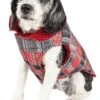 Pet Life ® 'Scotty' Tartan Classical Insulated Fashion Plaid Dog Coat -Tropiclean Store pet life r scotty tartan classical plaided insulated dog coat jacket 948299