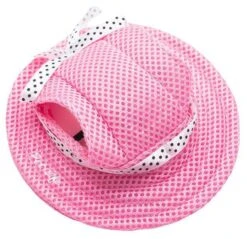 Pet Life ® 'Sea Spot Sun' UV Protectant Adjustable Fashion Mesh Brimmed Dog Hat Cap -Tropiclean Store pet life r sea spot sun uv protectant adjustable fashion mesh brimmed dog hat cap 231075