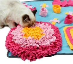 Pet Life ® 'Sniffer Snack' Interactive Feeding Pet Snuffle Mat -Tropiclean Store pet life r sniffer snack interactive feeding pet snuffle mat 436090