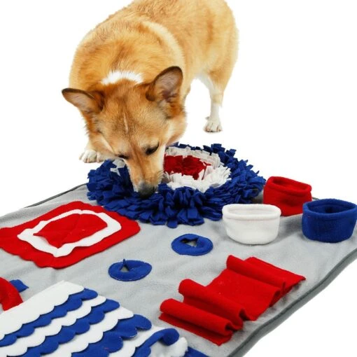 Pet Life ® 'Sniffer Snack' Interactive Feeding Pet Snuffle Mat -Tropiclean Store pet life r sniffer snack interactive feeding pet snuffle mat 520548