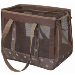 Pet Life ® 'Surround View' Posh Collapsible Fashion Designer Pet Dog Carrier -Tropiclean Store pet life r surround view posh collapsible fashion designer pet dog carrier 762225