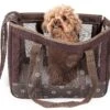 Pet Life ® 'Surround View' Posh Collapsible Fashion Designer Pet Dog Carrier -Tropiclean Store pet life r surround view posh collapsible fashion designer pet dog carrier 872469