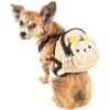 Pet Life ® 'Teddy Tails' Dual-Pocketed Animated Fashion Dog Harness Backpack -Tropiclean Store pet life r teddy tails dual pocketed compartmental animated dog harness backpack 293252