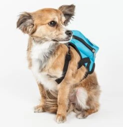 Pet Life ® 'Waggler Hobbler' Large-Pocketed Animated Fashion Dog Harness Backpack -Tropiclean Store pet life r waggler hobbler large pocketed compartmental animated dog harness backpack 637533