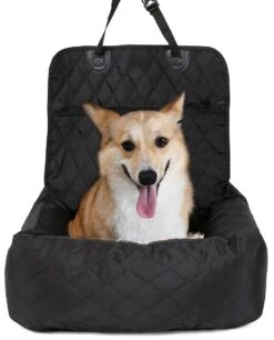 Pet Life ®'Pawtrol' Dual Converting Travel Safety Carseat And Pet Bed -Tropiclean Store pet life rpawtrol dual converting travel safety carseat and pet bed 443650