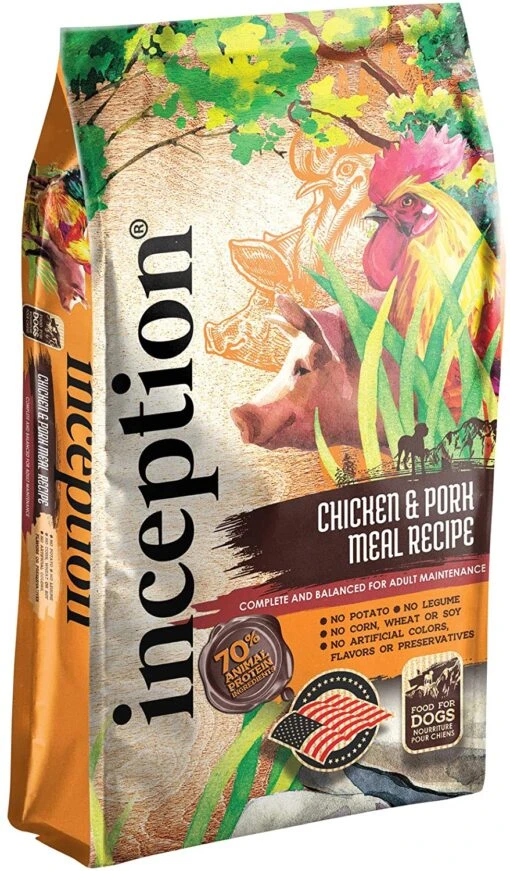 Pets Global Inception Dog Food Chicken With Pork Recipe Dry Dog Food - 27 Lb Bag -Tropiclean Store pets global inception dog food chicken with pork recipe dry dog food 27 lb bag 724918