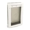 Petsafe Plastic Pet Door - White - Extra Large -Tropiclean Store petsafe plastic pet door white extra large 618900