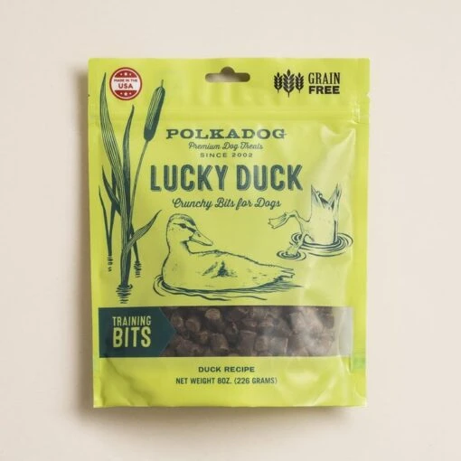 Polka Dog Bakery Lucky Duck Bits -Dehydrated Dog Treats 5 Lbs Bulk -Tropiclean Store polka dog bakery lucky duck bits dehydrated dog treats 5 lbs bulk 534467