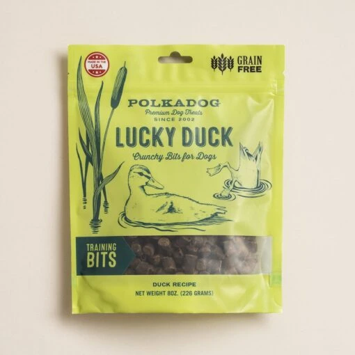 Polka Dog Bakery Lucky Duck Bone Bits Dehydrated Dog Treats - 5 Lbs Bulk -Tropiclean Store polka dog bakery lucky duck bone bits dehydrated dog treats 5 lbs bulk 576588