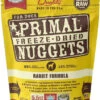 Primal Freeze-Dried Dog Food Nuggets Rabbit - 5.5 Oz -Tropiclean Store primal freeze dried dog food nuggets rabbit 55 oz 695315