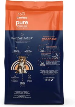 Pure Dog Food With Wholesome Grains Dry Dog Food - Salmon And Barley - 4 Lbs -Tropiclean Store pure dog food with wholesome grains dry dog food salmon and barley 4 lbs 365998