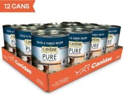 Pure Sky Can Grain-Free Dog Food - Duck And Turkey - 13 Oz - Case Of 12 -Tropiclean Store pure sky can grain free dog food duck and turkey 13 oz case of 12 186314