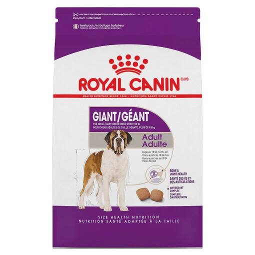 Royal Canin Size Health Nutrition Giant Adult Dry Dog Food -Tropiclean Store royal canin size health nutrition giant adult dry dog food 497989