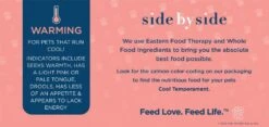 Side By Side Freeze Dried Warming Chicken & Fish Recipe Warming Recipe Dry Dog Food -Tropiclean Store side by side freeze dried warming chicken fish recipe warming recipe dry dog food 482200