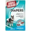 Simple Solution Disposable Dog Diapers - Small - 12 Pack -Tropiclean Store simple solution disposable dog diapers small 12 pack 484348