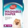 Simple Solution Washable Female Dog Diaper - Extra Small -Tropiclean Store simple solution washable female dog diaper extra small 991296