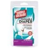 Simple Solution Washable Female Dog Diaper - Medium -Tropiclean Store simple solution washable female dog diaper medium 858007