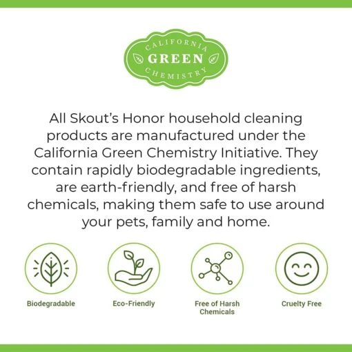 Skout's Honor Stain & Odor Severe Mess Advanced Formula Dog Stain And Odor Remover - 35 Oz Bottle -Tropiclean Store skouts honor stain odor severe mess advanced formula dog stain and odor remover 35 oz bottle 994155