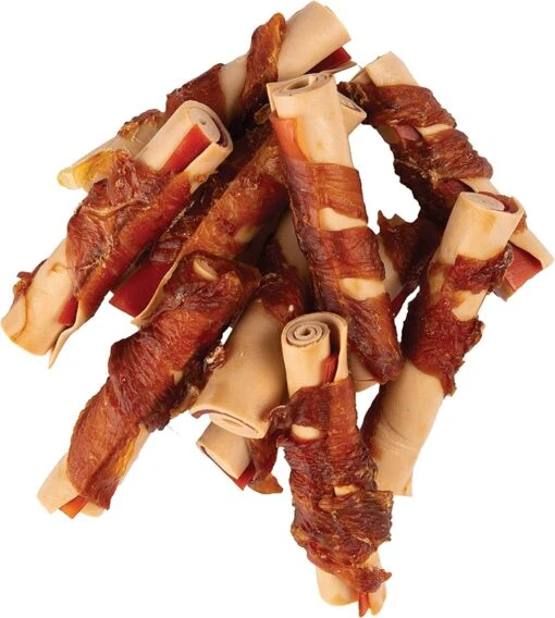 Smartbones Chicken Wrapped Sticks Dog Dental And Hard Chews - Chicken - Mini - 15 Pack -Tropiclean Store smartbones chicken wrapped sticks dog dental and hard chews chicken mini 15 pack 870229